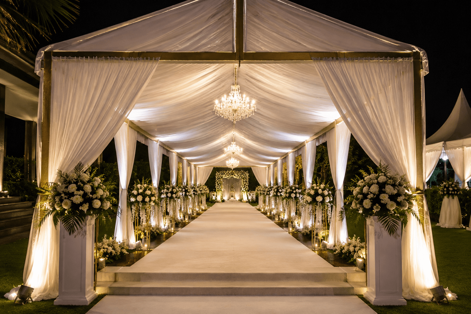 Luxury Tent Walkway