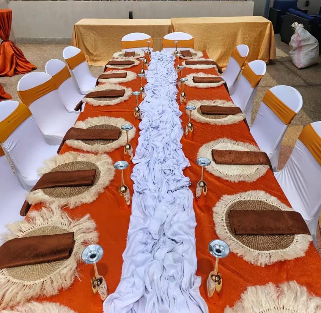Traditional Table Setup